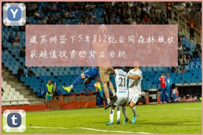 道苏姆签下5年112亿合同森林狼收获超值投资的背后分析