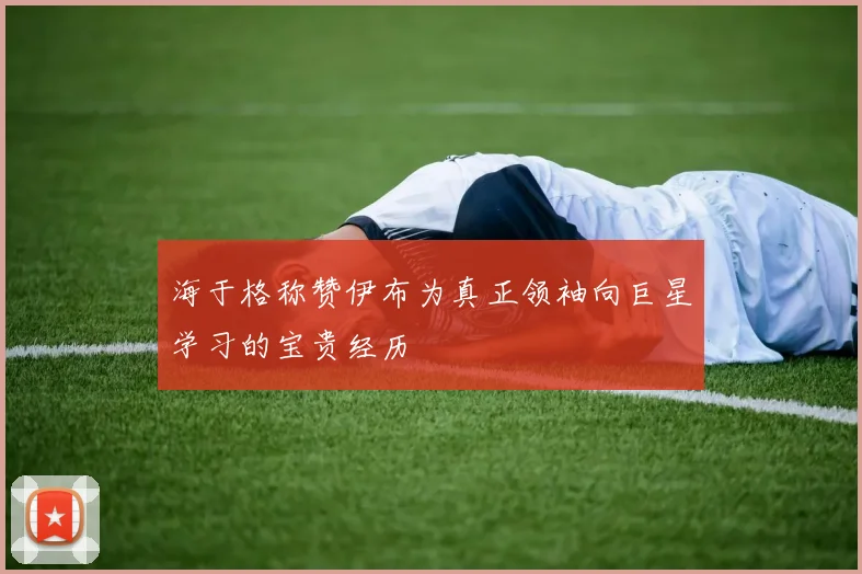 海于格称赞伊布为真正领袖向巨星学习的宝贵经历