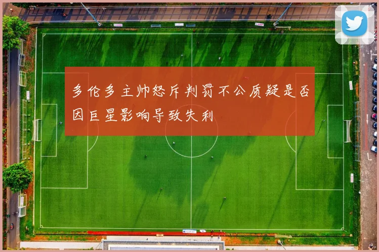 多伦多主帅怒斥判罚不公质疑是否因巨星影响导致失利