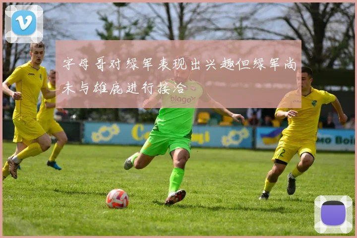 字母哥对绿军表现出兴趣但绿军尚未与雄鹿进行接洽